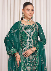 Jahanara By Soghat Creation Embroidered Chiffon 3 Piece Unstitched Suit SC25JF SJ-08